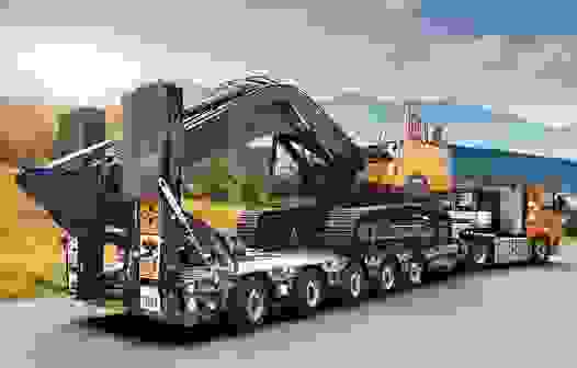 Негабаритная перевозка с учетом высоты в Назарово
